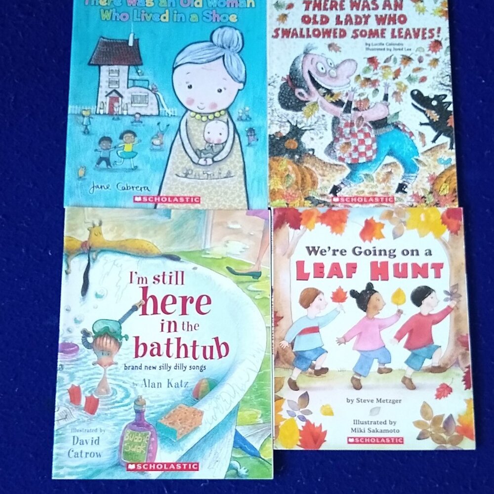 There Was an Old Lady Who Swallowed some Leaves! + Lived Shoe + Hunt Leaf